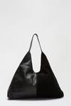 Wallis Luxe Leather And Suede Mix Hobo thumbnail 2