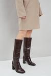 Wallis Wide Fit Hope Knee High Boots thumbnail 2