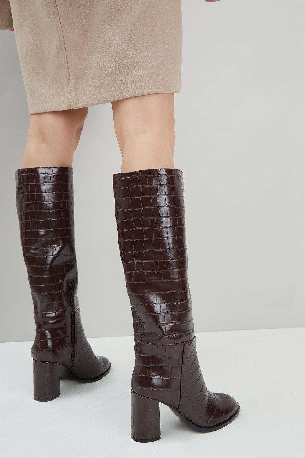 Wallis boots knee on sale high