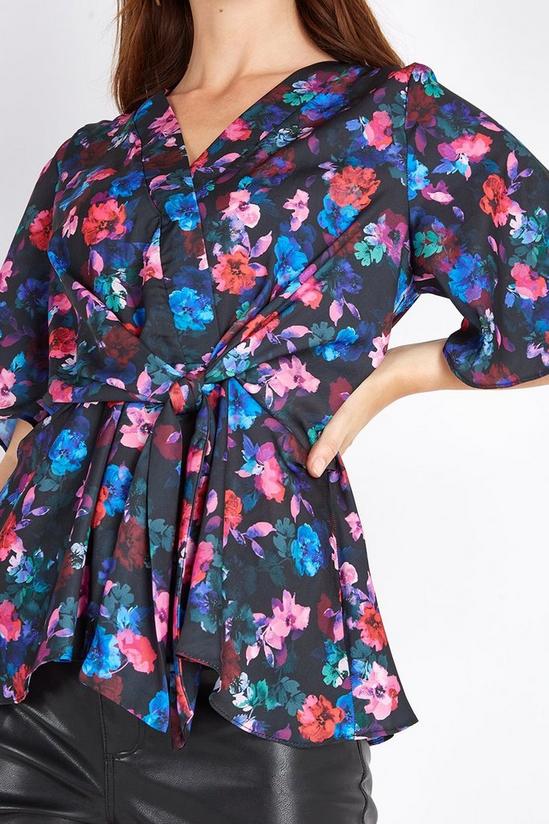 Wallis Petite Ditsy Floral Kimono Top 4