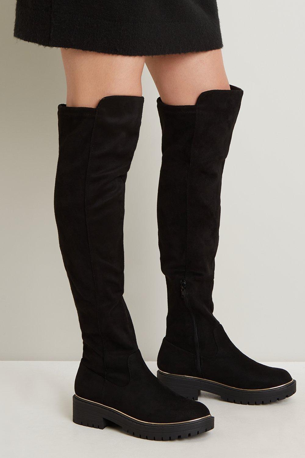 Faith over hotsell the knee boots