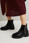 Wallis Maz Quilted Side Zip Ankle Boot thumbnail 4