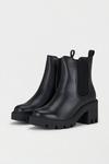 Wallis Wide Fit Molly Heeled Chelsea Boot thumbnail 2