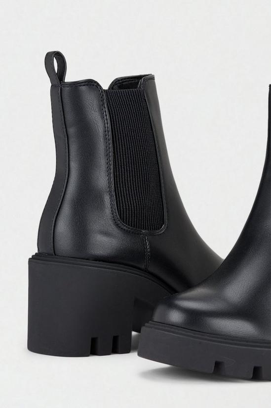 Wallis Wide Fit Molly Heeled Chelsea Boot 3