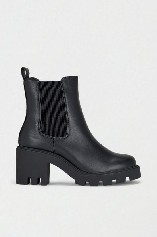Wallis Wide Fit Molly Heeled Chelsea Boot 4