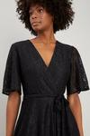 Wallis Tall Black Lace Triple Tiered Dress thumbnail 4