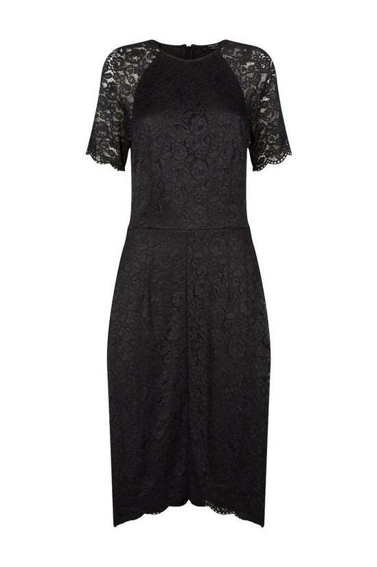 Wallis Tall Black Sheer Sleeve Dress 5