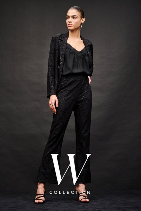 Wallis Lace Suit Flare Trouser 1