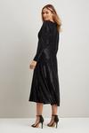 Wallis Black Sequin Midi Dress thumbnail 3