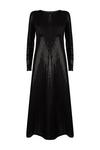 Wallis Black Sequin Midi Dress thumbnail 5