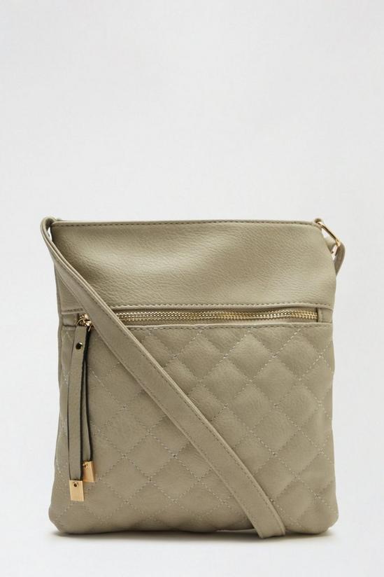 Wallis Quilted Cross Body Bag 2