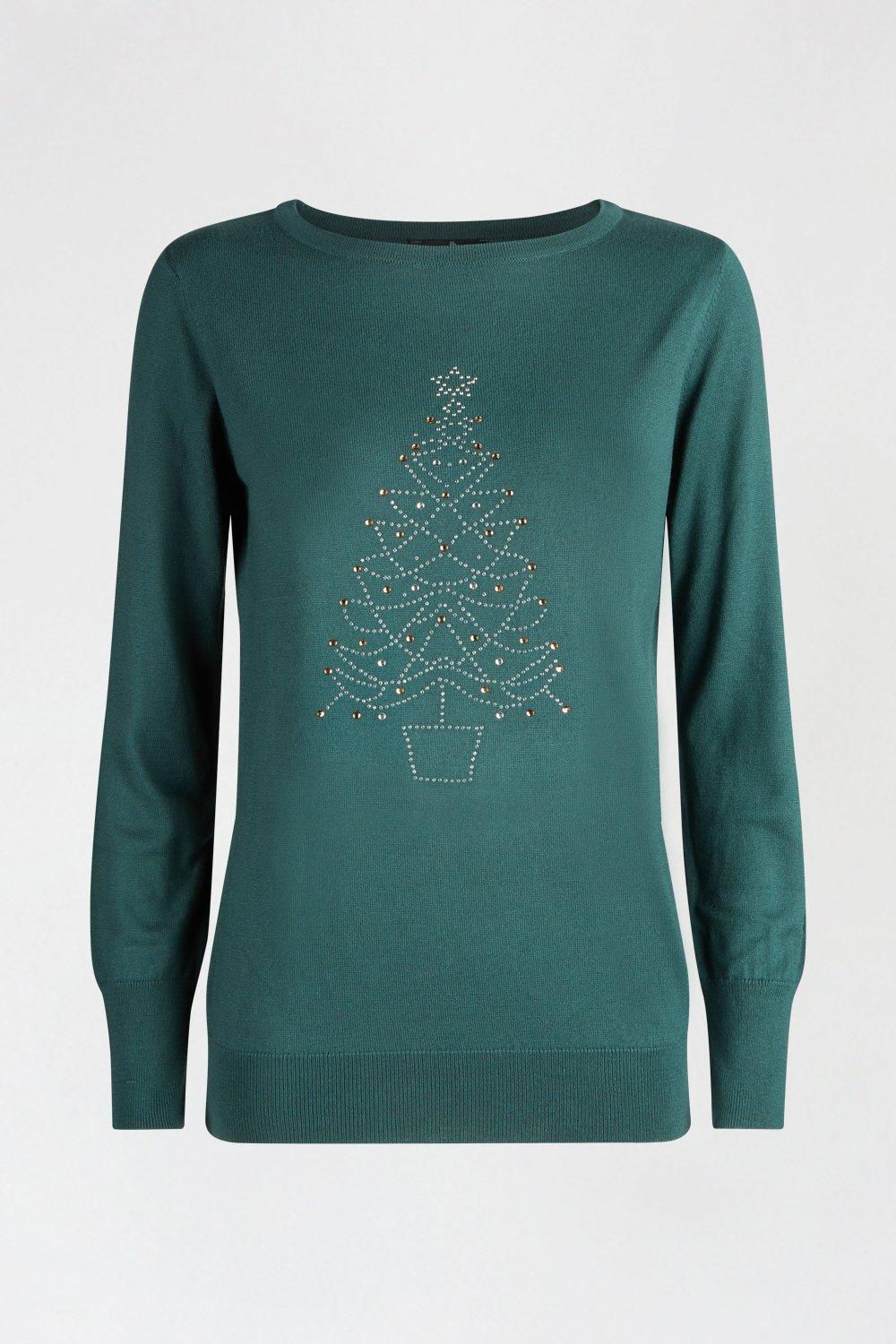 Jumpers Cardigans Christmas Tree Jumper Wallis