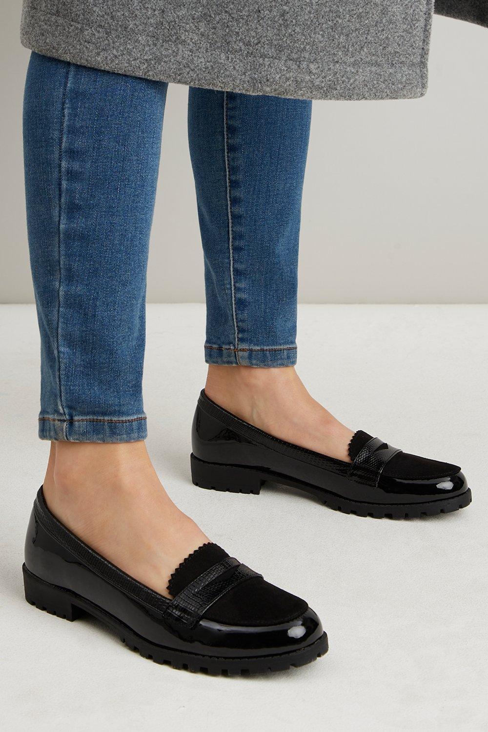Wide Fit Piper Loafers