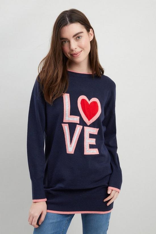 Wallis Love Knitted Jumper 1