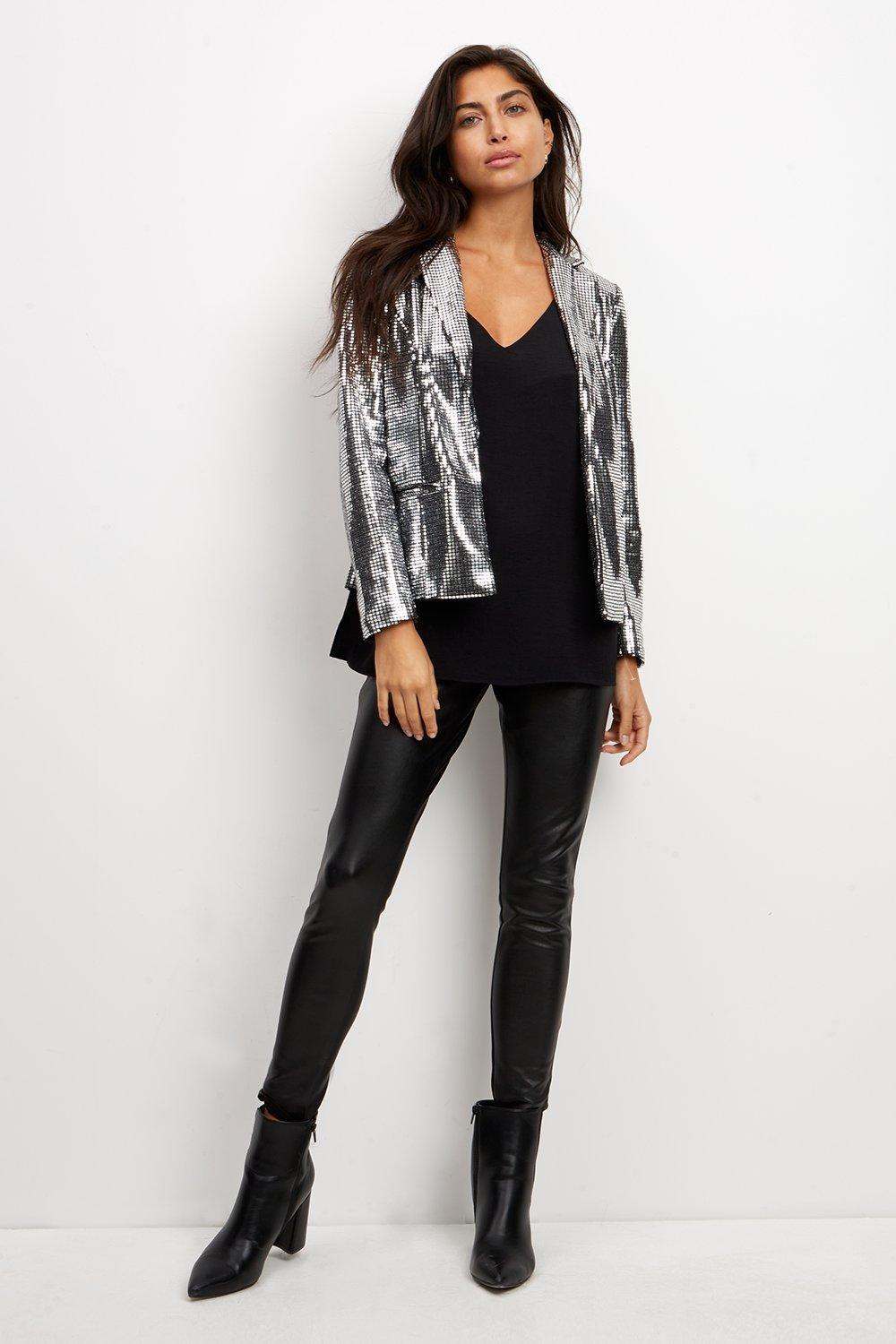 Wallis on sale silver jacket