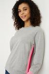 Wallis Petite Pink Stripe Sweater thumbnail 1