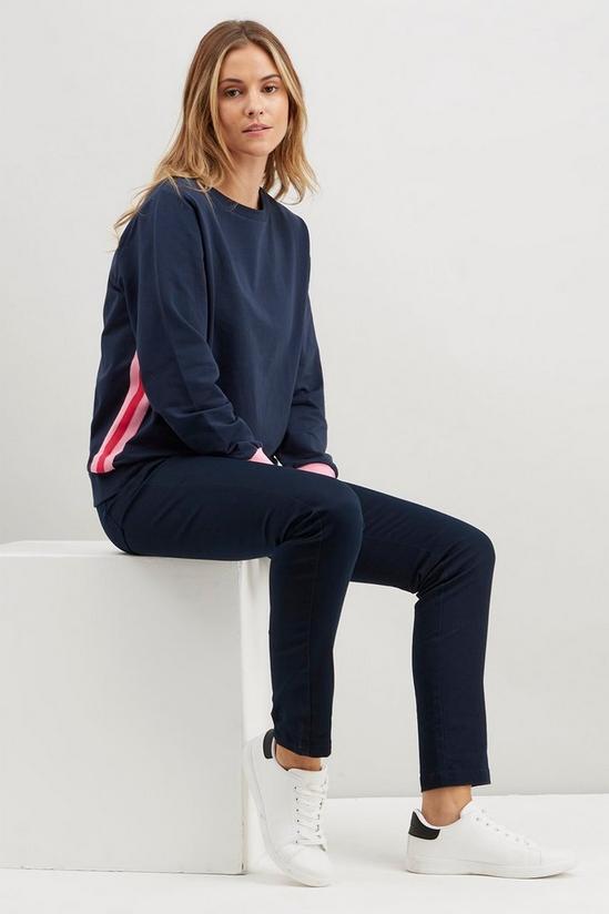 Wallis Pink Stripe Sweater 2
