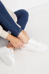Wallis Wide Fit Noelle Stitch Detailed Trainers thumbnail 1