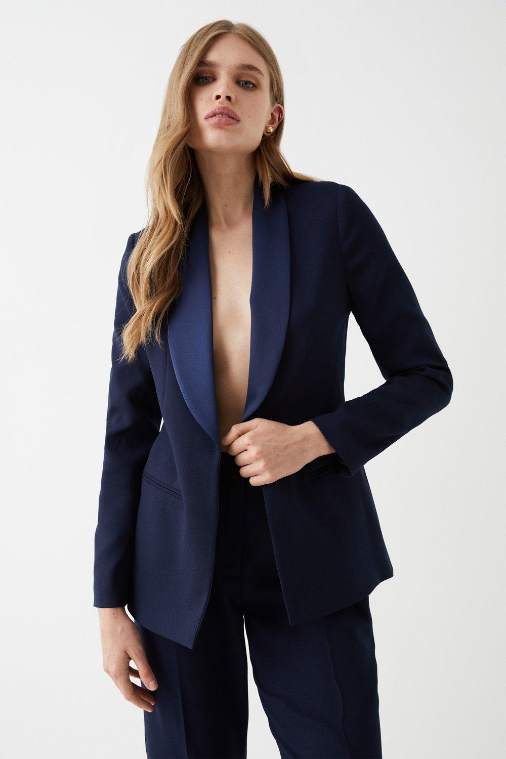 Jackets Coats Premium Edge To Edge Tuxedo Blazer Coast
