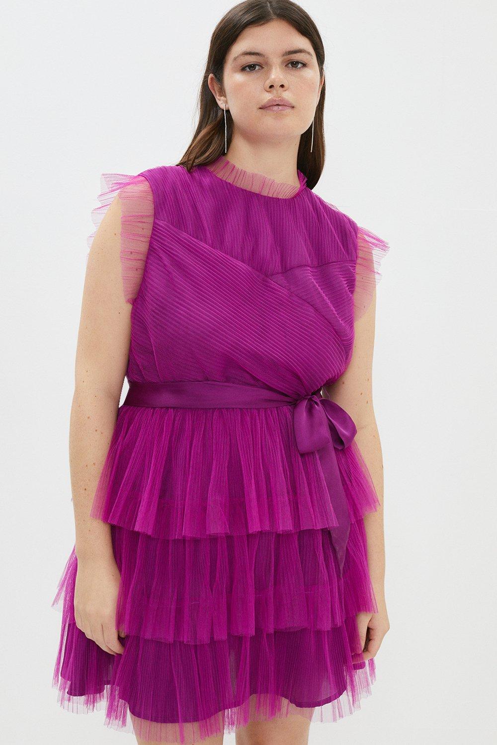 Coast 2024 magenta dress