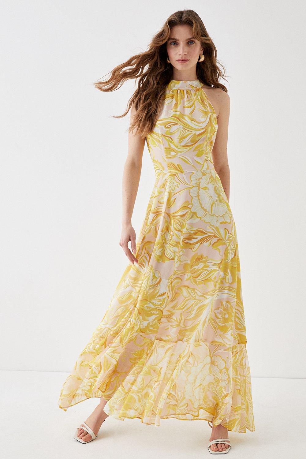 Coast hotsell yellow dress