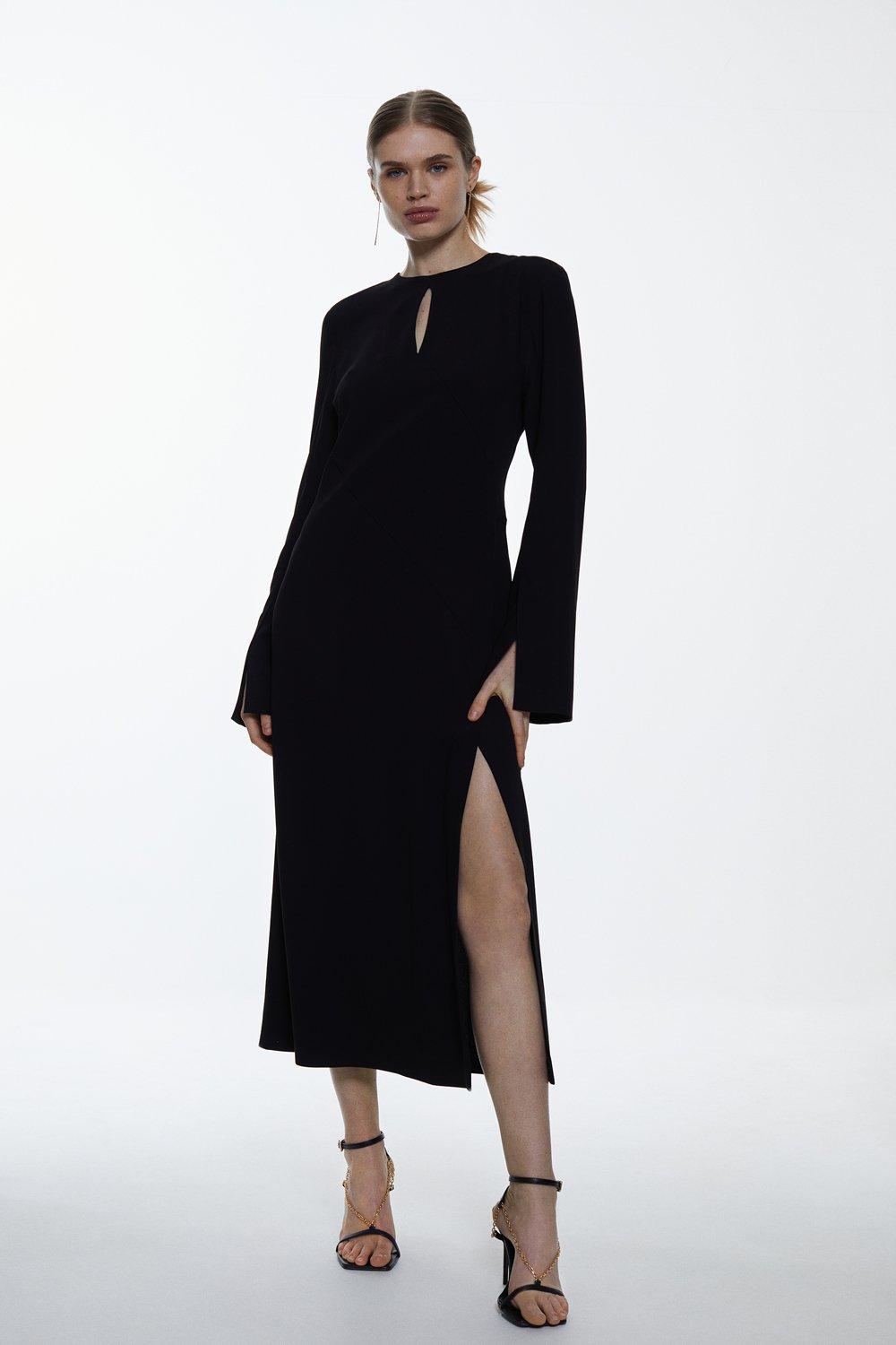 Karen millen long sleeve 2024 dress