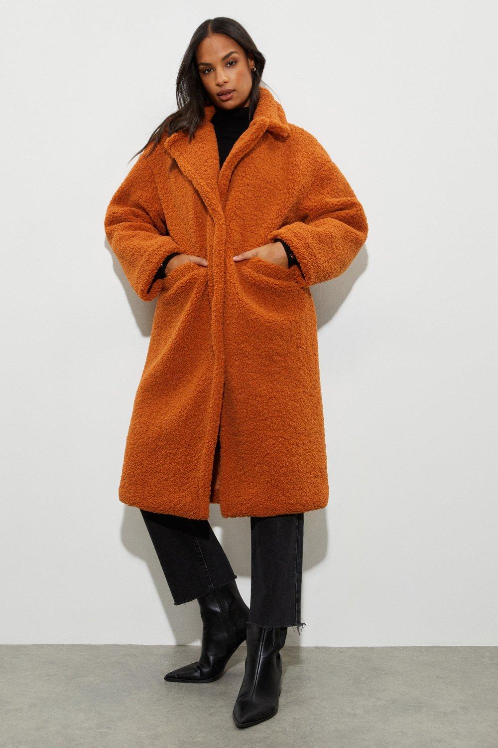 Dorothy perkins clearance teddy bear coat