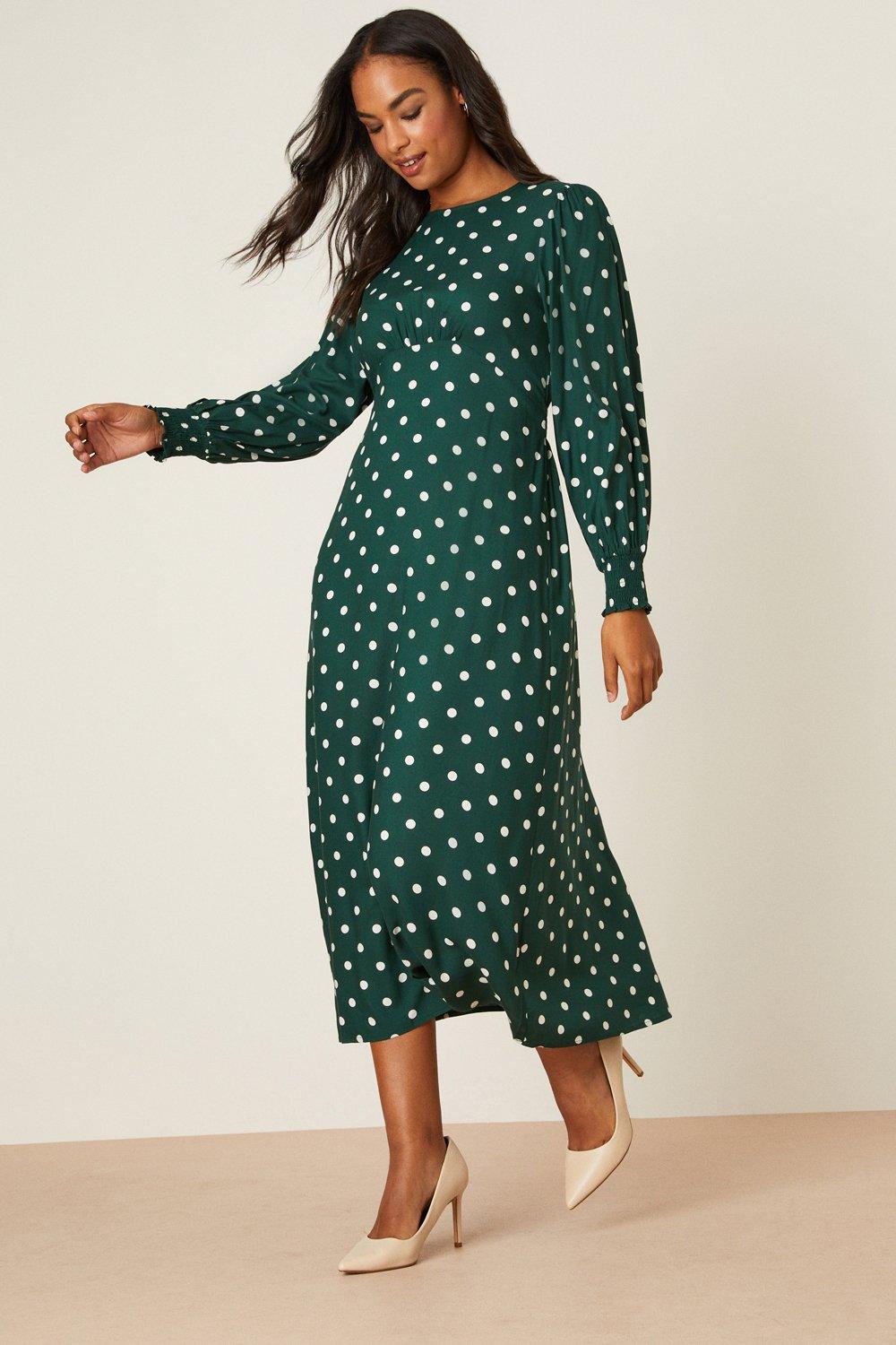 Dorothy perkins spotty dress sale