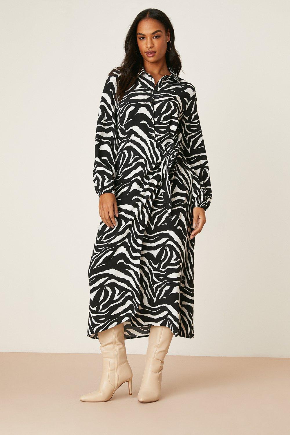 Wallis zebra dress sale