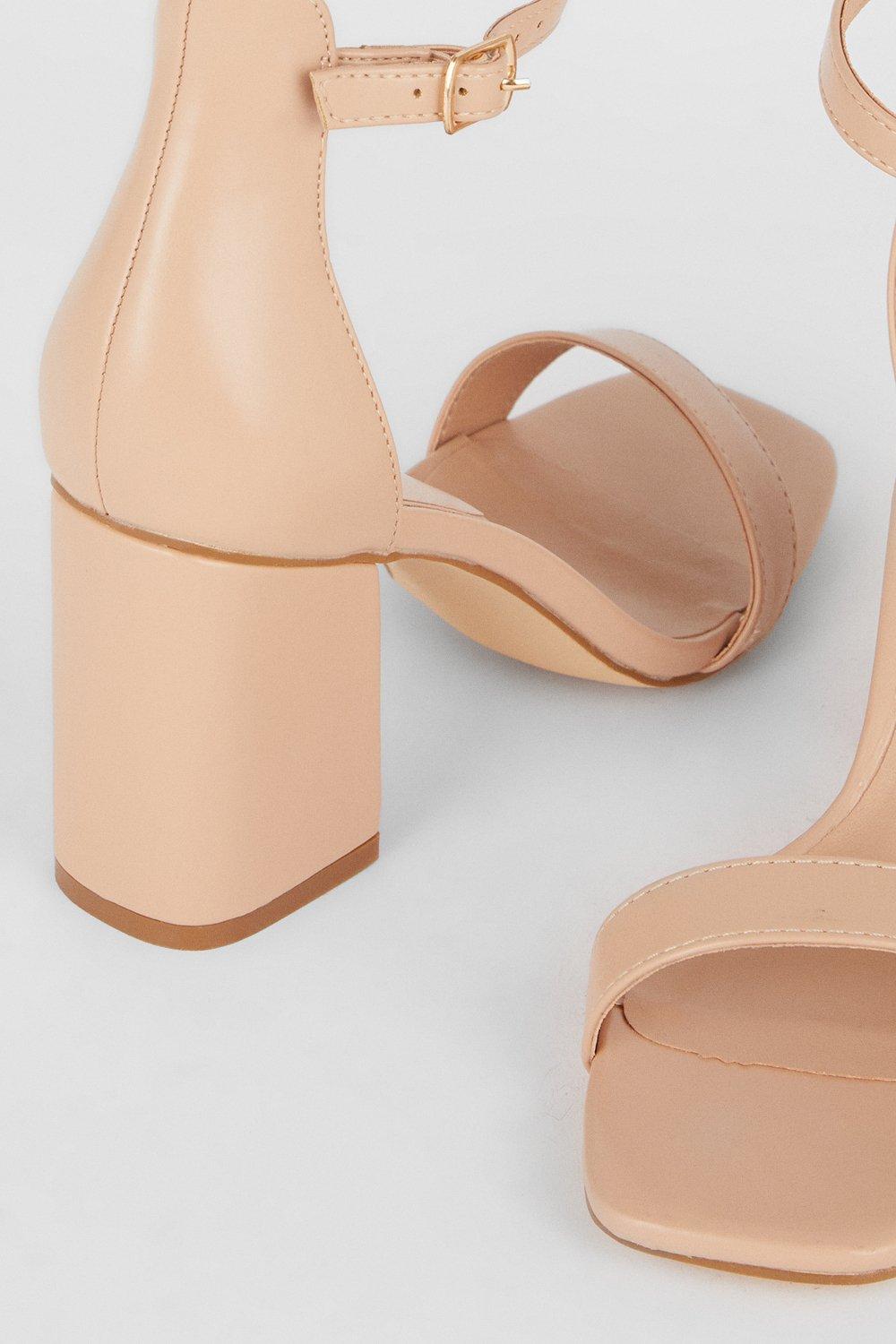 Oasis barely there hot sale heeled sandals