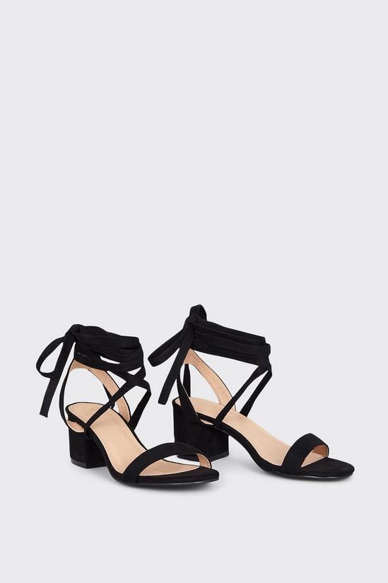 Wallis Holly Ankle Wrap Heeled Sandals 4