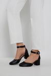 Wallis Wide Fit Hope Two Part Heeled Shoes thumbnail 1