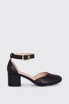 Wallis Wide Fit Hope Two Part Heeled Shoes thumbnail 2