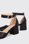 Wallis Wide Fit Hope Two Part Heeled Shoes thumbnail 3