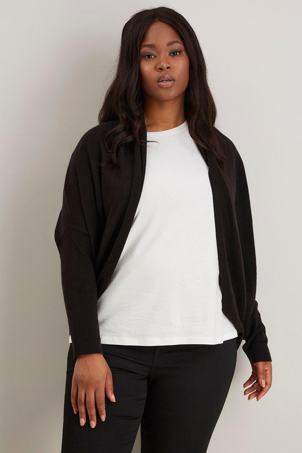 Wallis long black on sale cardigan