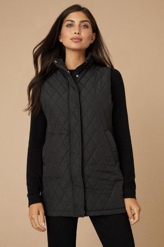 Wallis Padded Quilted Gilet 1