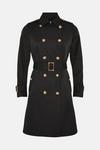 Wallis Petite Double Breasted Trench Coat thumbnail 5