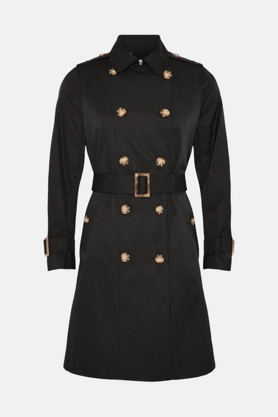 Wallis Petite Double Breasted Trench Coat 5
