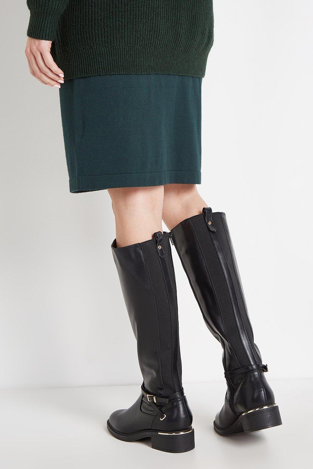 Wallis boots knee on sale high