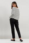 Wallis Stretch Tapered Belted Trousers thumbnail 3