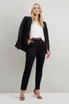 Wallis Tall Stretch Tapered Belted Trousers thumbnail 2