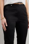 Wallis Tall Stretch Tapered Belted Trousers thumbnail 4