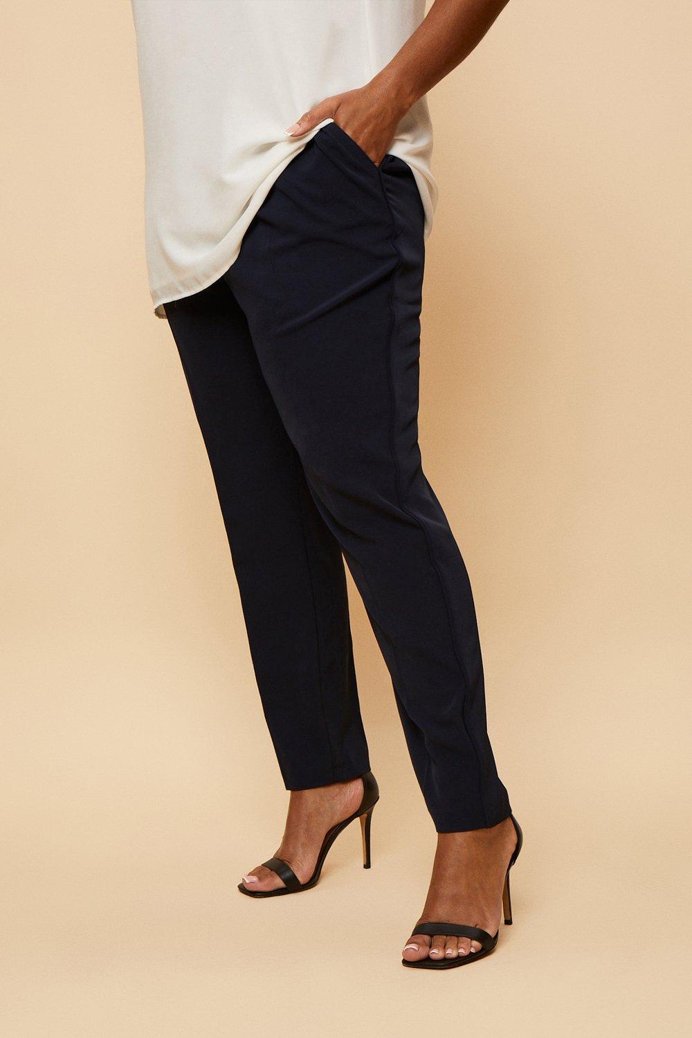 Womens Curve Pull On Trousers
