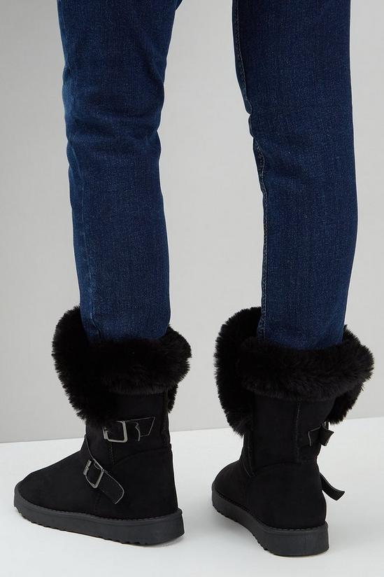 Wallis Melody Faux Fur Lined Calf Boots 3