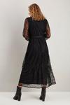 Wallis Tall Black Lace Midi Dress thumbnail 3