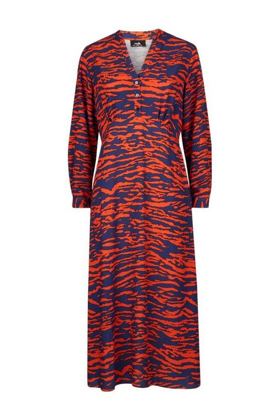 Wallis Rust And Ink Zebra Shirt Dress 5