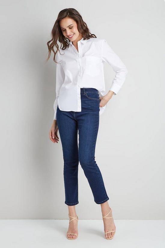 Wallis Tall Demi Cropped Straight Jeans 1