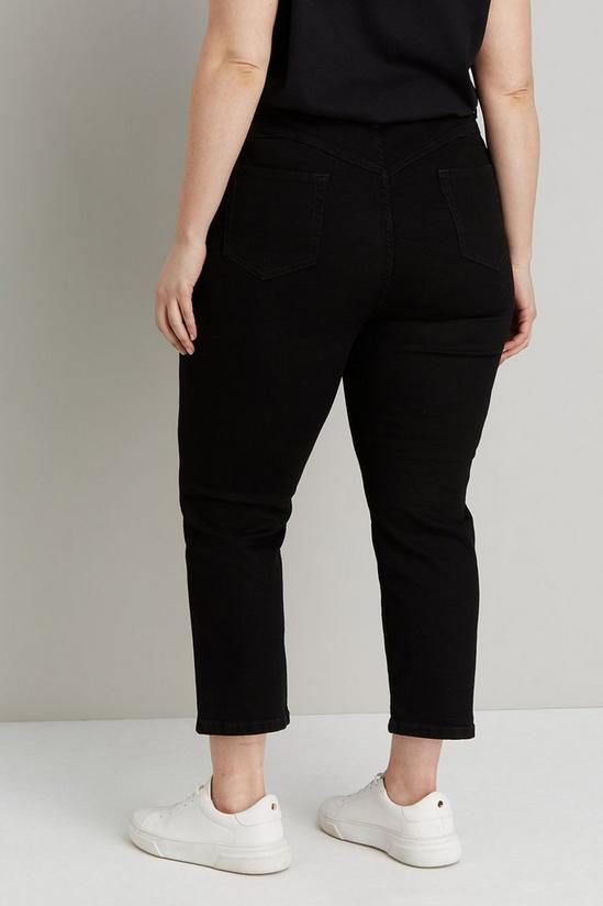 Wallis Curve Demi Cropped Straight Jeans 3