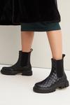 Wallis Mina Chunky Quilted Chelsea Boot thumbnail 1