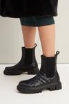 Wallis Mina Chunky Quilted Chelsea Boot thumbnail 2